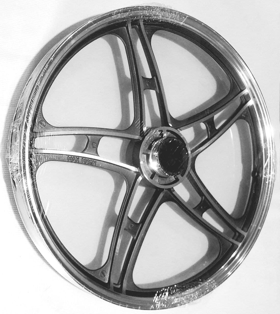 Rin de motocicleta en exhibición