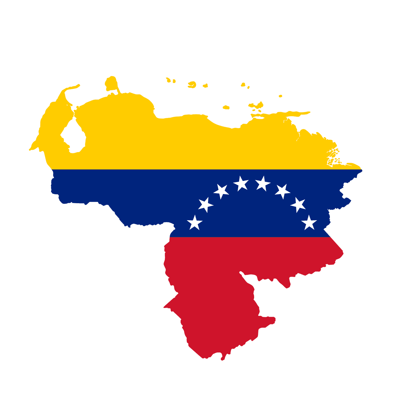 Bandera de Venezuela difuminada